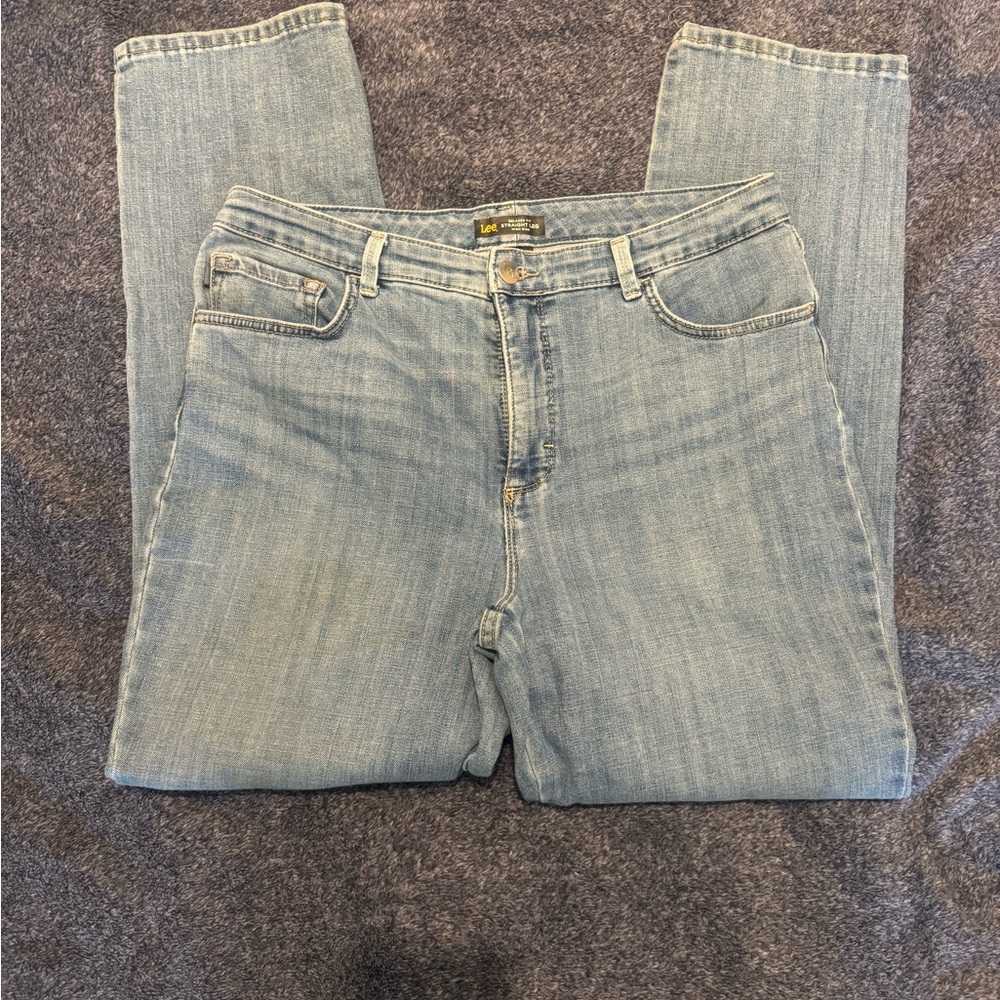 👖Lee Relaxed Fit Straight Leg High Rise jeans 👖